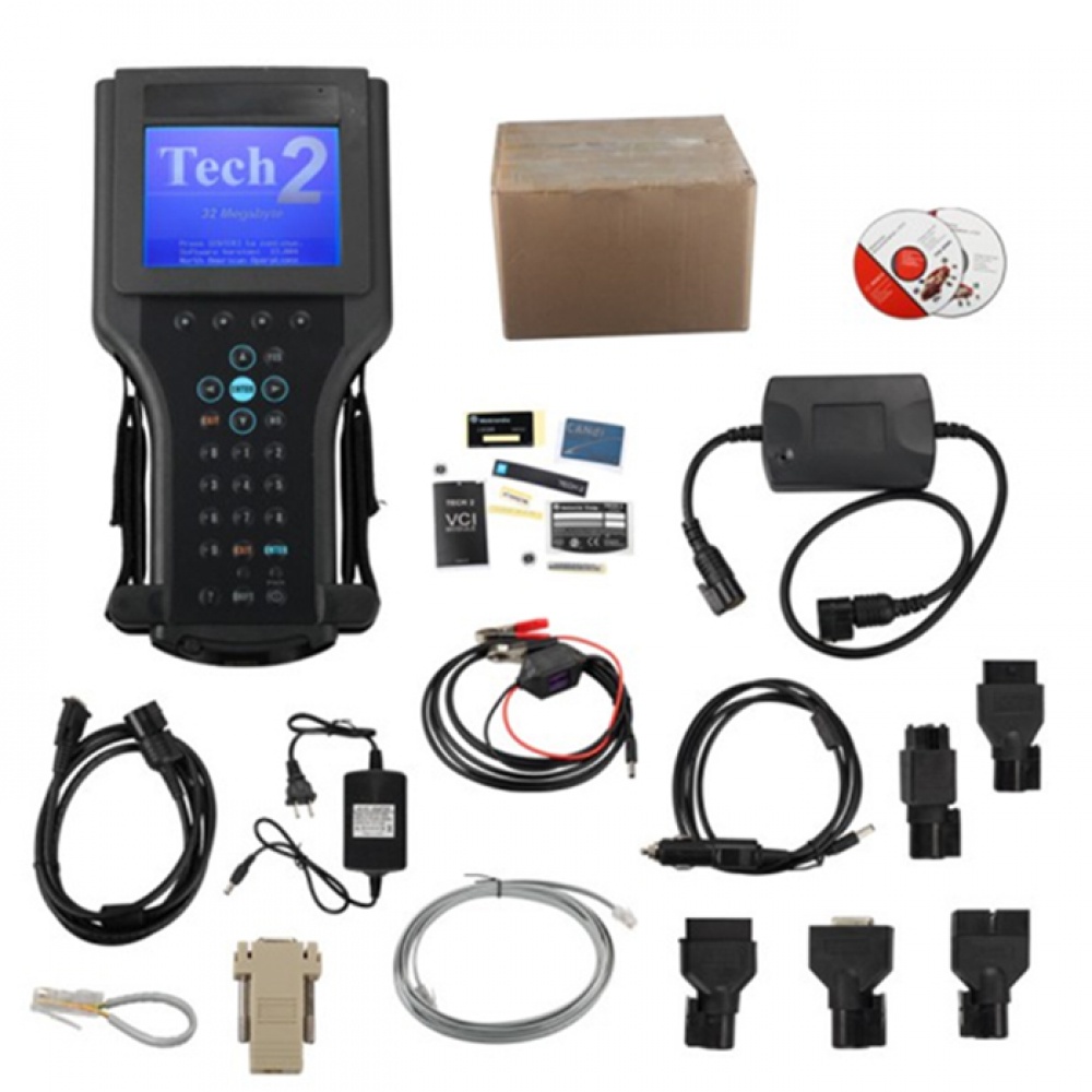 G-M Tech2 Scanner Tech 2 Diagnostic Tool with CANdi & TIS2000 For GM/ SAAB/ OPEL/ SUZUKI/ ISUZU/ Holden