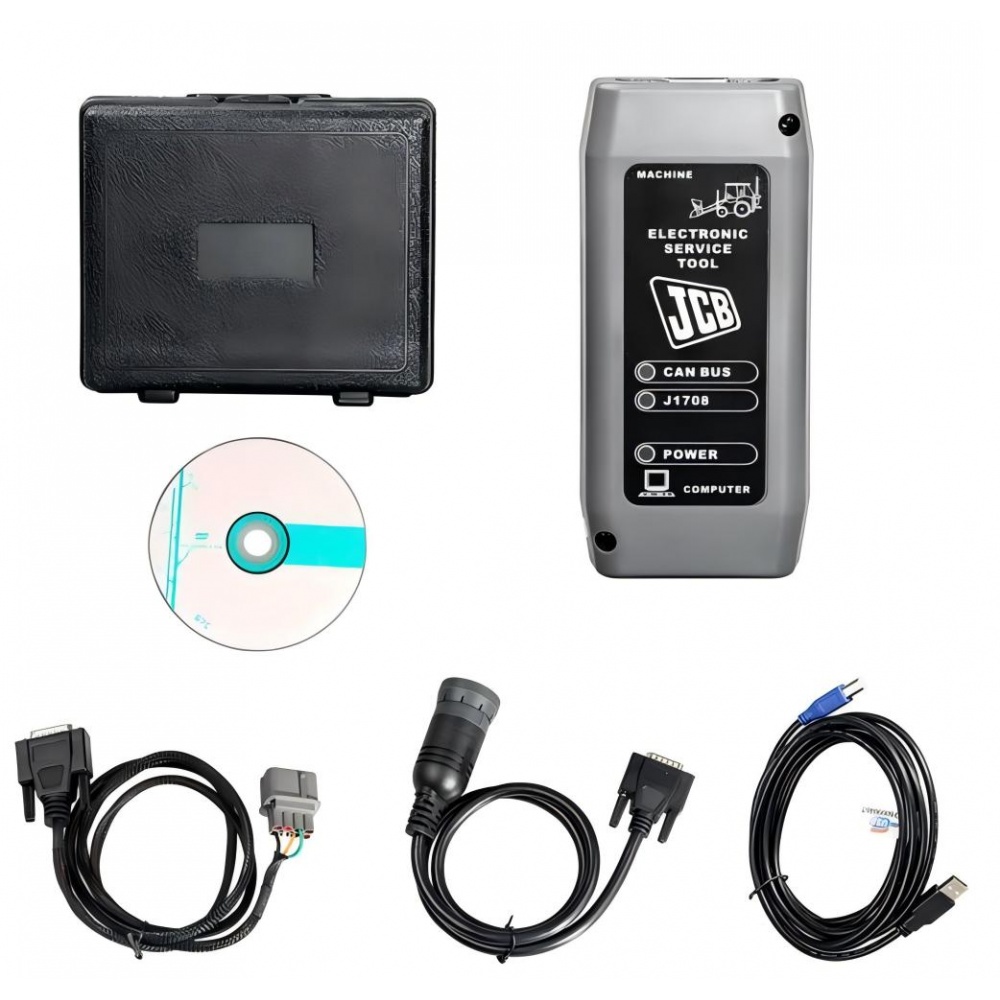 JCB Diagnoctic Tool with JCB Service Master 4 v1.73.3 or V25.01 Heavy Duty Truck Diagnostic Scanner