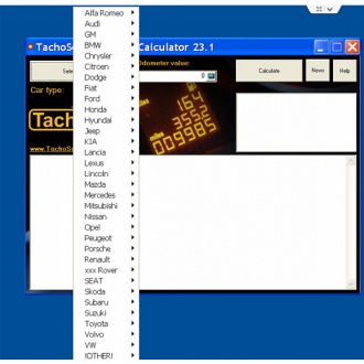 Newest Tachosoft Mileage Calculator V23.1