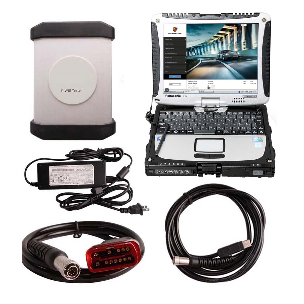 Porsche Piwis Tester 2 Piwis II V18.150 for Porsche Diagnostic Tool with CF19 Laptop