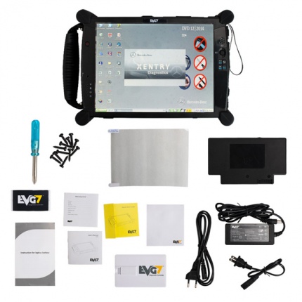 V2025.03 MB SD Connect C5 DOIP with Super Engineering Software DTS Monaco Vediamo Plus EVG7 Tablet Support Offline Progr