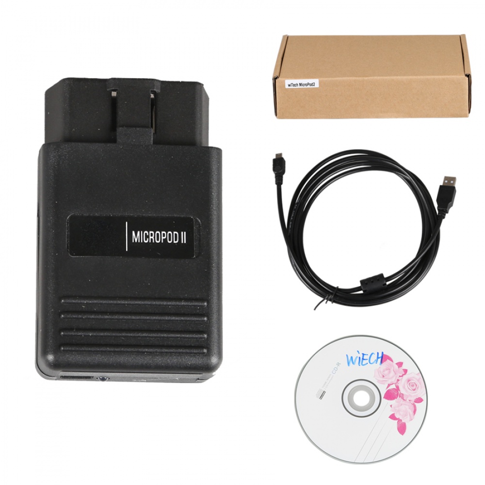 wiTech 2 MicroPod with V17.04.27 Witech software for Chrysler Diagnostic and Programming OBD2 Scanner Tool
