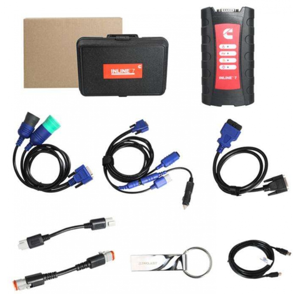 Cummins INLINE 7 Data Link Adapter Cummins diagnostic tool with Cummins Insite 8.7 /9.0.0 PRO Latest Software