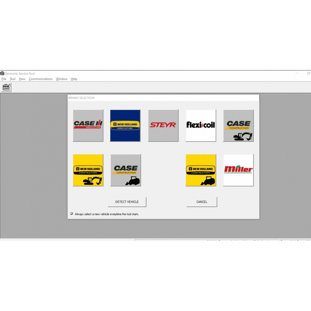 New Holland Electronic Service Tools（CNH EST 9.12 9.11）Engineering Level Diagnostic Software