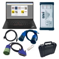 New Holland Electronic Service Tools CNH EST 9.12 kit diagnostic tool With eTimGo Repair Manual Plus Lenovo T450 Laptop