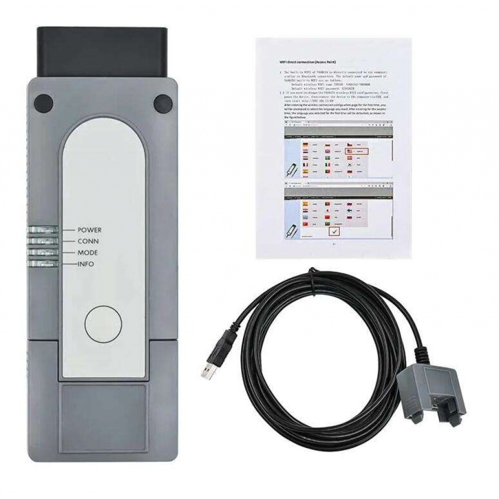 VAS 6154A DoIP OBD2 Scanner Original Tool For VW Audi Skoda Seat With Latest ODIS V24.3 and Engineering V18.2 Software