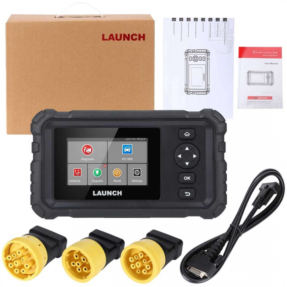 LAUNCH CRP129 HD Heavy Duty Diagnostic Tool Full System Truck Scanner 